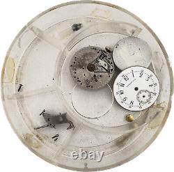 Antique 22mm Agassiz Tiffany & Co. 18 Jewel Mechanical Pocket Watch Movement