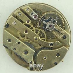 Antique 27.4mm Unsigned Patek Philippe Mechanical Pocket Watch Movement