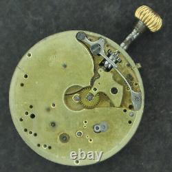 Antique 27mm Unsigned Vacheron Constantin 15 Jewel Manual Pocket Watch Movement