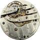Antique 29mm Robert Blue & Gilt Mechanical Hunter Pocket Watch Movement Swiss