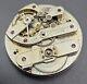 Antique 36.5mm Arnold Billon High Grade Pocket Watch Movement As Is