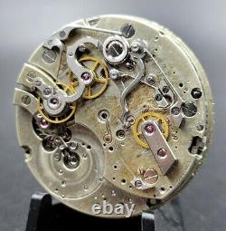 Antique 37mm Split Second Tiffany & Co Pocket Watch Movement