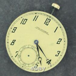 Antique 39mm Paul Ditisheim Depollier Manual Wind Pocket Watch Movement 5311