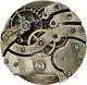 Antique 43mm Haas Neveux Linherr Pocket Watch Movement High Grade For Parts