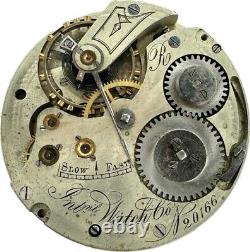 Antique 43mm IWC / International Jones Pattern S Pocket Watch Movement Swiss