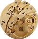 Antique 43mm Pocket Watch Movement Base Prototype Blank Swiss Made Three Finger