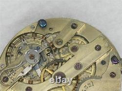 Antique 43mm Vacheron & Constantin 17 Jewel Pocket Watch Movement & Dial