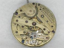 Antique 43mm Vacheron & Constantin 17 Jewel Pocket Watch Movement & Dial