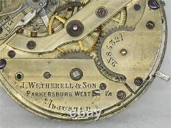 Antique 43mm Vacheron & Constantin 17 Jewel Pocket Watch Movement & Dial