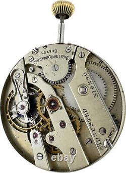 Antique 43mm Vacheron Constantin for Bigelow Pocket Watch Movement High Grade