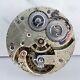 Antique 45.7mm 17j Mechanical Hunter Pocket Watch Movement Swiss High Grade Runs