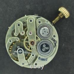 Antique 45.7mm Unsigned Jules Jurgensen 17Jewel Pocket Watch Movement High Grade