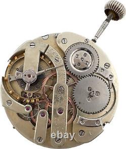 Antique 45mm Tissot & Son 15 Jewel Mechanical Pocket Watch Movement High Grade