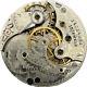 Antique 6s Elgin Multicolor Fancy Dial Mechanical Pocket Watch Movement 294 Usa