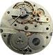 Antique 8 Size Wolf's Teeth Winding Pocket Watch Movement High Grade Swiss