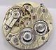 Antique Agassiz Pocket Watch Movement 29 Mm In Size. #20609