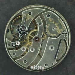 Antique Agassiz for Tiffany & Co. 17 Jewel Mechanical Pocket Watch Movement