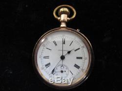 Antique Centennial pocket watch with split-second movement-RARE