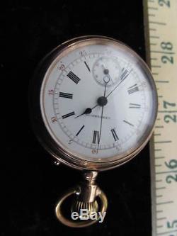 Antique Centennial pocket watch with split-second movement-RARE