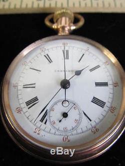 Antique Centennial pocket watch with split-second movement-RARE