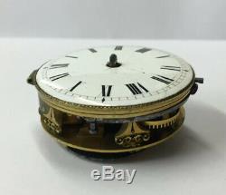 Antique Early 18th Century Thomas Wightman London Verge Pocket Watch Movement