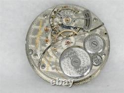 Antique Elgin 19 Jewel 16s Bw Raymond Gr 455 Pocket Watch Movement & Dial