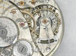 Antique Elgin 19 Jewel 16s Bw Raymond Gr 455 Pocket Watch Movement & Dial
