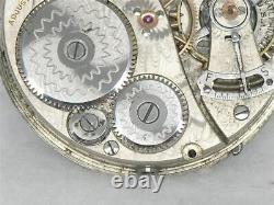 Antique Elgin 19 Jewel 16s Bw Raymond Gr 455 Pocket Watch Movement & Dial