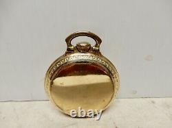 Antique Elgin Railroad Pocket Watch Gold Filled Case 574 Movement