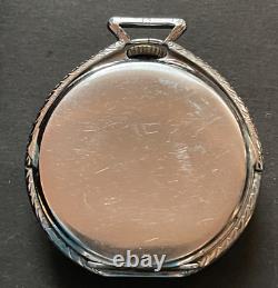 Antique Emden Chronometer Pocket Watch Movement 12s 44.2mm Running Swiss