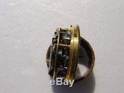 Antique English Mock Pendulum 1/4 Repeater Pocket Watch Movement
