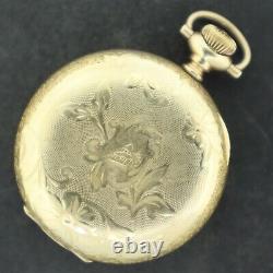 Antique Fahys Hunter Pocket Watch Case for Movement 6 Size 30 Year Gold Filled