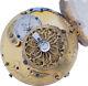 Antique Frederic Berger Thoune Key Wind Fusee Pocket Watch Movement Swiss