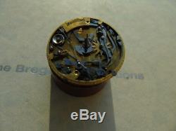 Antique French Verge 1/4 Hour Repeater Pocket Watch Movement circa 1760