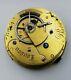 Antique Fusee Pocket Watch Movement Barwise London 45mm Rare As Is