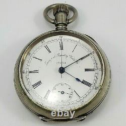 Antique Geneva Timing and Repeating Watch Co. Pocket Watch Serial No. 23311 1880s