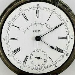 Antique Geneva Timing and Repeating Watch Co. Pocket Watch Serial No. 23311 1880s