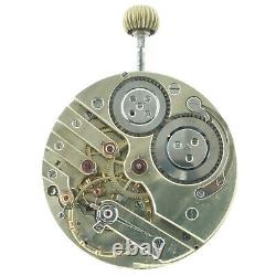 Antique Girard Perregaux Pivoted Detent w Helical Hairspring PocketWatchMovement