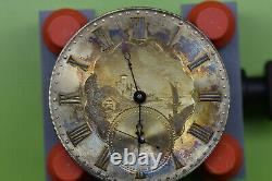 Antique Gold Dial Parachute Pocket Watch Movement