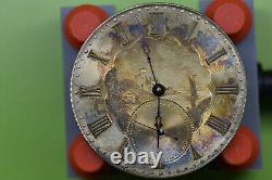 Antique Gold Dial Parachute Pocket Watch Movement