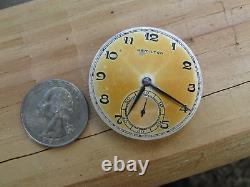 Antique Hamilton 10S 917 17 Jewels Adjusted Pocket Watch Movement PARTS repair