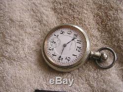 Antique Hamilton 21 Jewels Swing Movement Pocket Watch Beautiful 940 Size 18