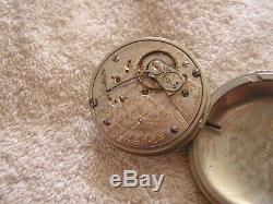 Antique Hamilton 21 Jewels Swing Movement Pocket Watch Beautiful 940 Size 18