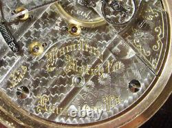 Antique Hamilton Watch Company Grade 940, 18s, 21j, RRG Class A, 10k gold fill