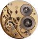 Antique Iwc International Co. 17 Jewel Mechanical Hunter Pocket Watch Movement