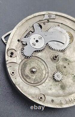 Antique Interesting 43mm Pocket Watch Movement Chronograph High Grade Unknown