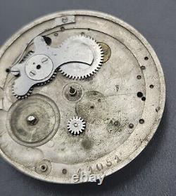 Antique Interesting 43mm Pocket Watch Movement Chronograph High Grade Unknown