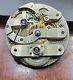 Antique Jules Huguenin High Grade Pocket Watch Movement For Repairs 43mm