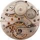 Antique Jules Jurgensen 17 Jewel Mechanical Pocket Watch Movement Swiss Thin