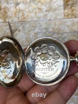 Antique Jupiter Pocket Watch With Cortebert Movement Cal. 532 Swiss Made 1920's